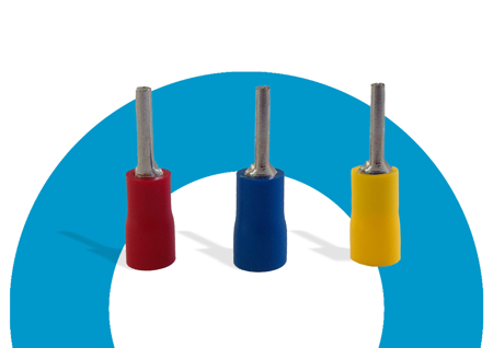 PVC insulated pin terminals